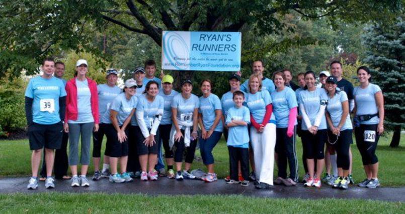 Original Ryan's Runners team, 2012
